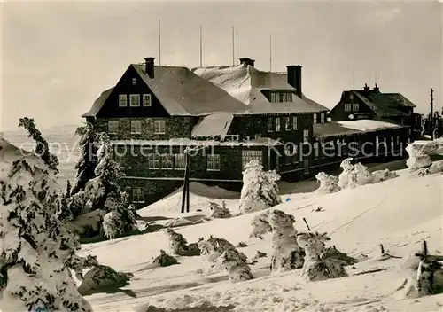 AK / Ansichtskarte Krkonose Horsky hotel a Cerne hore Krkonose