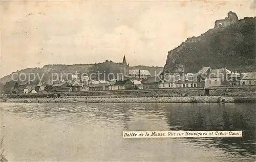 AK / Ansichtskarte Bouvignes sur Meuse et Creve Coeur Bouvignes sur Meuse