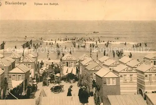 AK / Ansichtskarte Blankenberge Tijdens en Badtijd Blankenberge