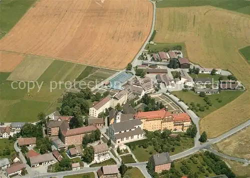 AK / Ansichtskarte Bad_Waldsee Kloster Reute Fliegeraufnahme Bad_Waldsee