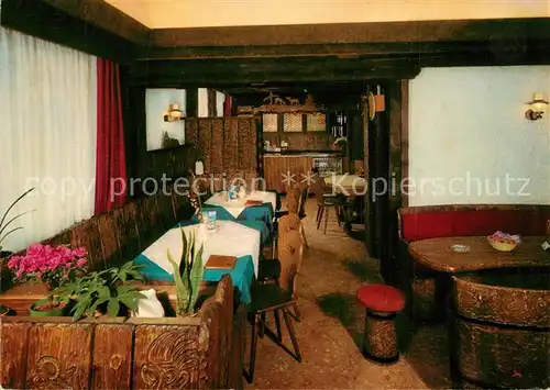 AK / Ansichtskarte Bernau_Schwarzwald Cafe Pension Schnitzerstueble Bernau Schwarzwald