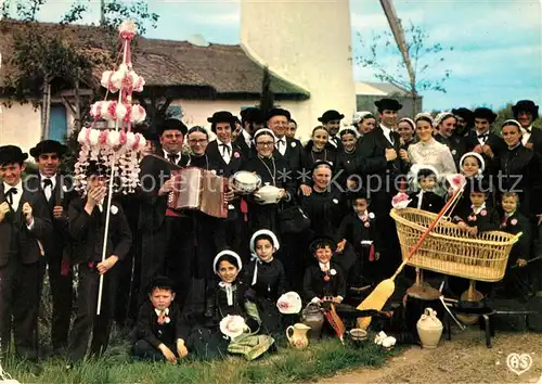 AK / Ansichtskarte Hochzeit Pays Maraichin  