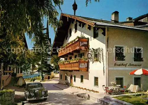 AK / Ansichtskarte Wald_Pinzgau Hotel Gastof Strasser Wald Pinzgau