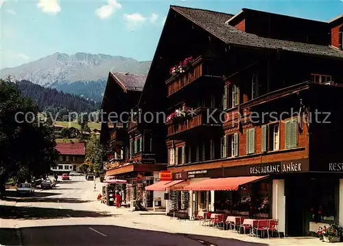 AK / Ansichtskarte Lenk_Simmental Dorfstrasse Lenk Simmental