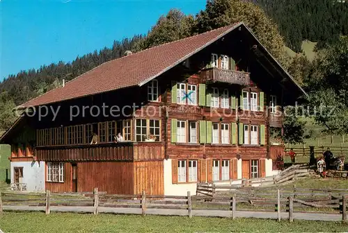 AK / Ansichtskarte Kandergrund Ferienheim der Methodistenkirche Birsfelden Kandergrund