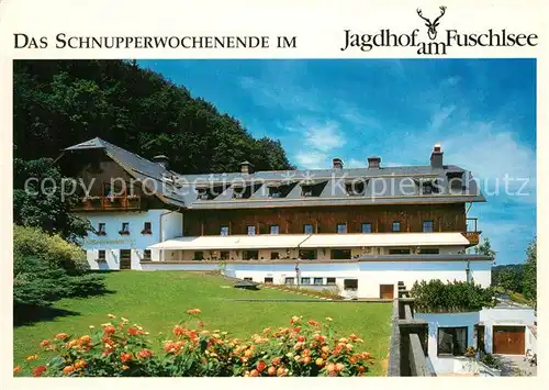 AK / Ansichtskarte Hof_Leithaberge Jadghof am Fuschlsee Hof_Leithaberge