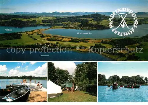 AK / Ansichtskarte Mattsee_Salzburg Pfadfinderdorf Zellhof Mattsee Salzburg