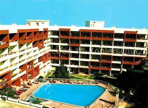 AK / Ansichtskarte Playa_del_Ingles Apartamentos Amazonas Piscina Playa_del_Ingles