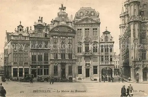 AK / Ansichtskarte Bruxelles_Bruessel La Maison des Brasseurs Bruxelles_Bruessel