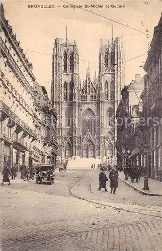 AK / Ansichtskarte Bruxelles_Bruessel Collegiale Saint Michel et Gudule Serie I No. 30 Bruxelles_Bruessel