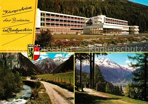 AK / Ansichtskarte Badgastein Kurzentrum der Bauern Landschaftspanorama Alpen Badgastein