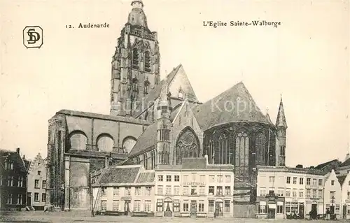 AK / Ansichtskarte Audenarde Eglise Sainte Walburge Audenarde