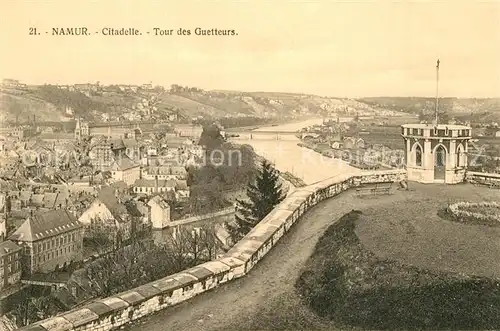 AK / Ansichtskarte Namur_Wallonie Citadelle Tour des Guetteurs Namur Wallonie