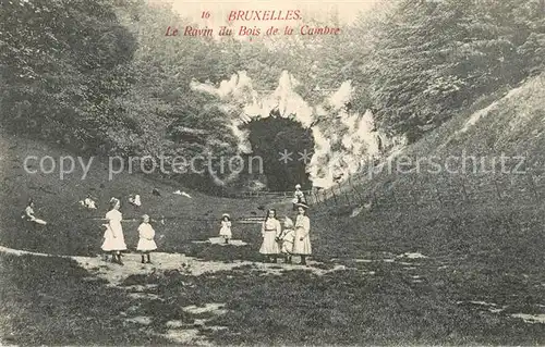 AK / Ansichtskarte Bruxelles_Bruessel Le Ravin du Bois de la Cambre Bruxelles_Bruessel