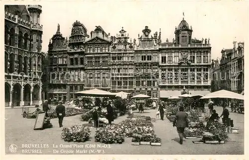 AK / Ansichtskarte Bruxelles_Bruessel Grande Place Marktplatz Bruxelles_Bruessel