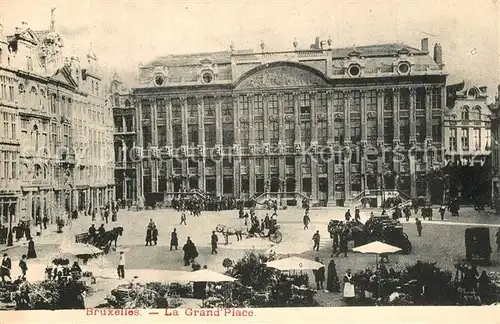 AK / Ansichtskarte Bruxelles_Bruessel La Grande Place Bruxelles_Bruessel