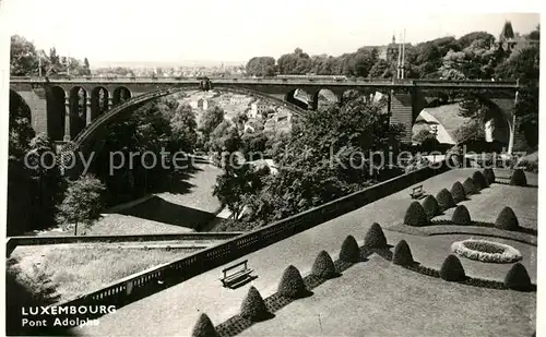 AK / Ansichtskarte Luxembourg_Luxemburg Pont Adolphe Luxembourg Luxemburg