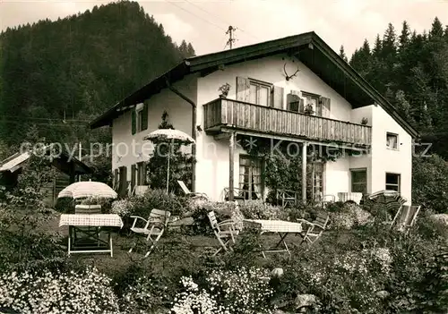 AK / Ansichtskarte Bad_Wiessee Pension Forelle Bad_Wiessee