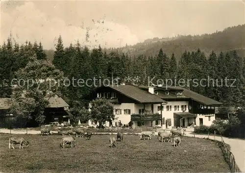 AK / Ansichtskarte Elmau Gaestehaus Alpengut Elmau