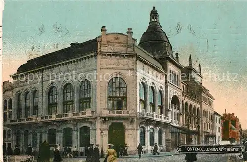 AK / Ansichtskarte Ostende_Oostende Le nouveau Theatre 