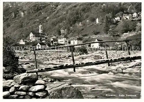 AK / Ansichtskarte Frasco Hotel Efra Val Verzasca Frasco