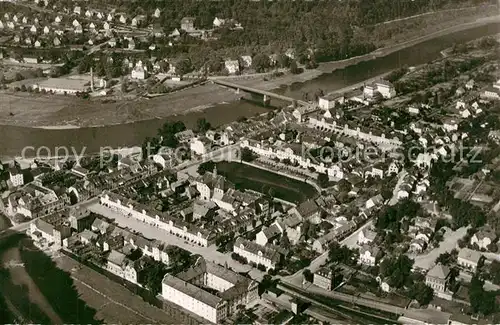 AK / Ansichtskarte Karlshafen_Bad Fliegeraufnahme Karlshafen_Bad