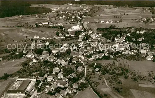 AK / Ansichtskarte Lossburg Fliegeraufnahme Lossburg