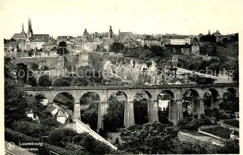 AK / Ansichtskarte Luxembourg_Luxemburg Viadukt Luxembourg Luxemburg