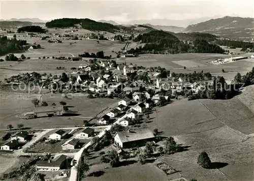 AK / Ansichtskarte Ellhofen_Allgaeu Fliegeraufnahme Ellhofen Allgaeu