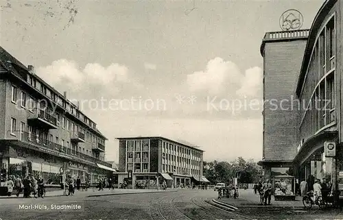 AK / Ansichtskarte Huels_Marl Stadtmitte Huels_Marl