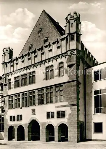 AK / Ansichtskarte Frankfurt_Main Steinernes Haus Frankfurt Main