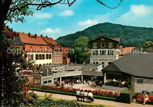 AK / Ansichtskarte Lindenfels_Odenwald Kurgarten Lindenfels Odenwald