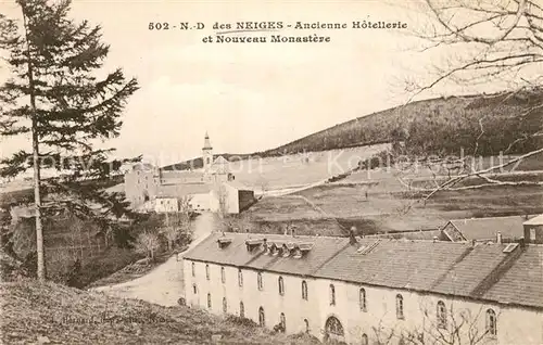 AK / Ansichtskarte Neiges Monastere Notre Dame Neiges