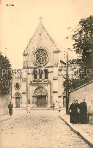 AK / Ansichtskarte Bruessel_Bruxelles Kirche Bruessel_Bruxelles