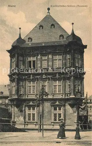 AK / Ansichtskarte Mainz_Rhein Kurfuerstliches Schloss Museum Mainz Rhein