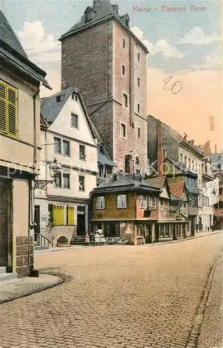 AK / Ansichtskarte Mainz_Rhein Eiserner Turm Mainz Rhein