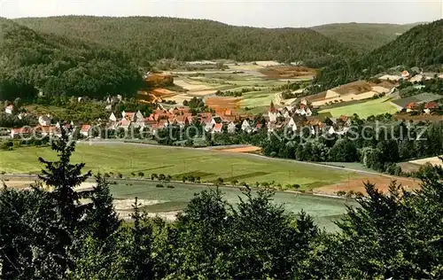 AK / Ansichtskarte Eschenbach_Mittelfranken Panorama Eschenbach Mittelfranken