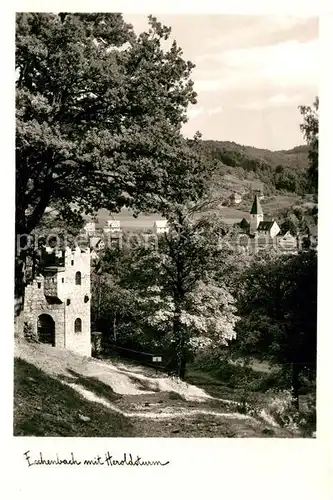 AK / Ansichtskarte Eschenbach_Mittelfranken mit Heroldsturm Eschenbach Mittelfranken