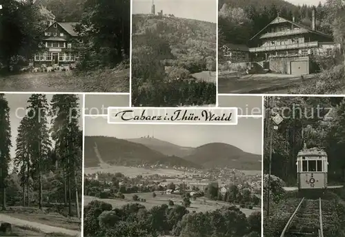 AK / Ansichtskarte Tabarz Massemuehle Gr Inselsberg Schweizerhaus Lauchagrund Gr Inselsberg Thueringerwaldbahn Tabarz