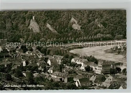 AK / Ansichtskarte Bad_Karlshafen Hessische Klippen Bad_Karlshafen