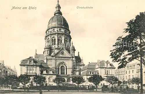 AK / Ansichtskarte Mainz_Rhein Christuskirche Mainz Rhein