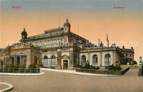 AK / Ansichtskarte Mainz_Rhein Stadthalle Mainz Rhein