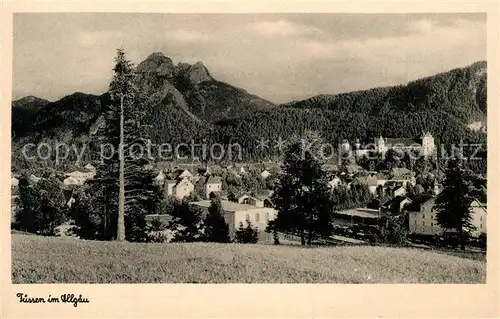 AK / Ansichtskarte Fuessen_Allgaeu Panorama Fuessen Allgaeu