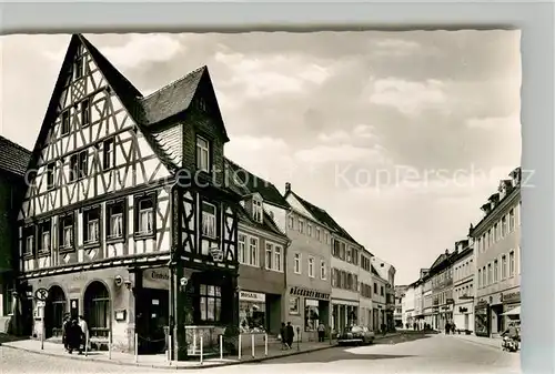 AK / Ansichtskarte Alzey Deutsches Haus Fachwerkhaus am Fischmarkt Alzey