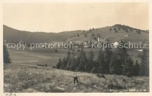 AK / Ansichtskarte Altglashuetten Panorama Altglashuetten