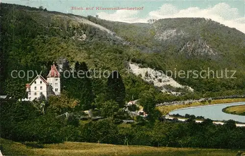 AK / Ansichtskarte Neckargemuend Kuemmelbacherhof Neckargemuend