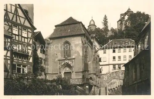 AK / Ansichtskarte Wertheim_Main Kilianskapelle Museum Wertheim Main