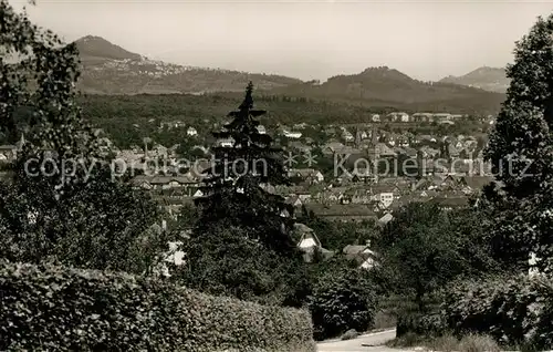 AK / Ansichtskarte Goeppingen Stadtpanorama mit Blick zum Hohenstaufen Goeppingen