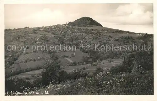 AK / Ansichtskarte Goeppingen Landschaftspanorama mit Blick zum Hohenstaufen Goeppingen