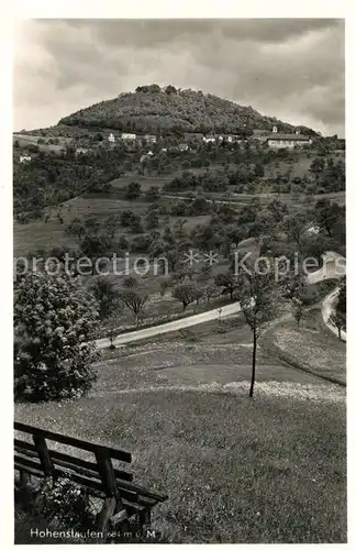 AK / Ansichtskarte Hohenstaufen Landschaftspanorama Hohenstaufen